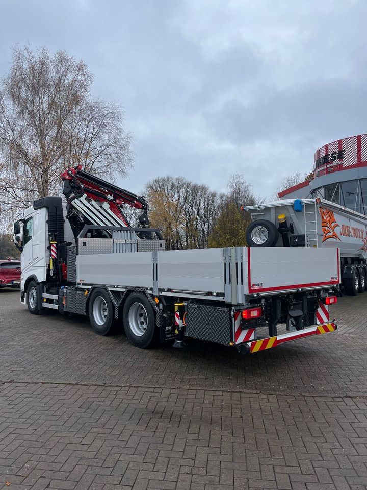 Truk flatbed, Truk derek Volvo FH500 6x4 Fassi F545RA 2.27 mit Jib und Winde: gambar 6