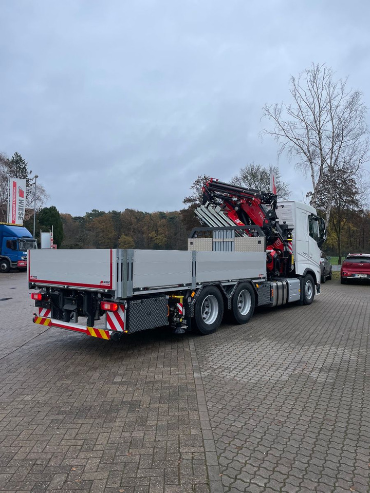 Volvo FH500 6x4 Fassi F545RA 2.27 mit Jib und Winde - Truk flatbed, Truk derek: gambar 4 Volvo FH500 6x4 Fassi F545RA 2.27 mit Jib und Winde - Truk flatbed, Truk derek: gambar 4