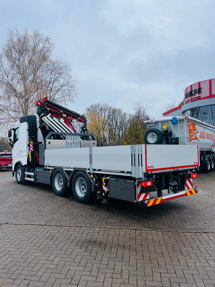 Truk flatbed, Truk derek Volvo FH500 6x4 Fassi F545RA 2.27 mit Jib und Winde: gambar 8