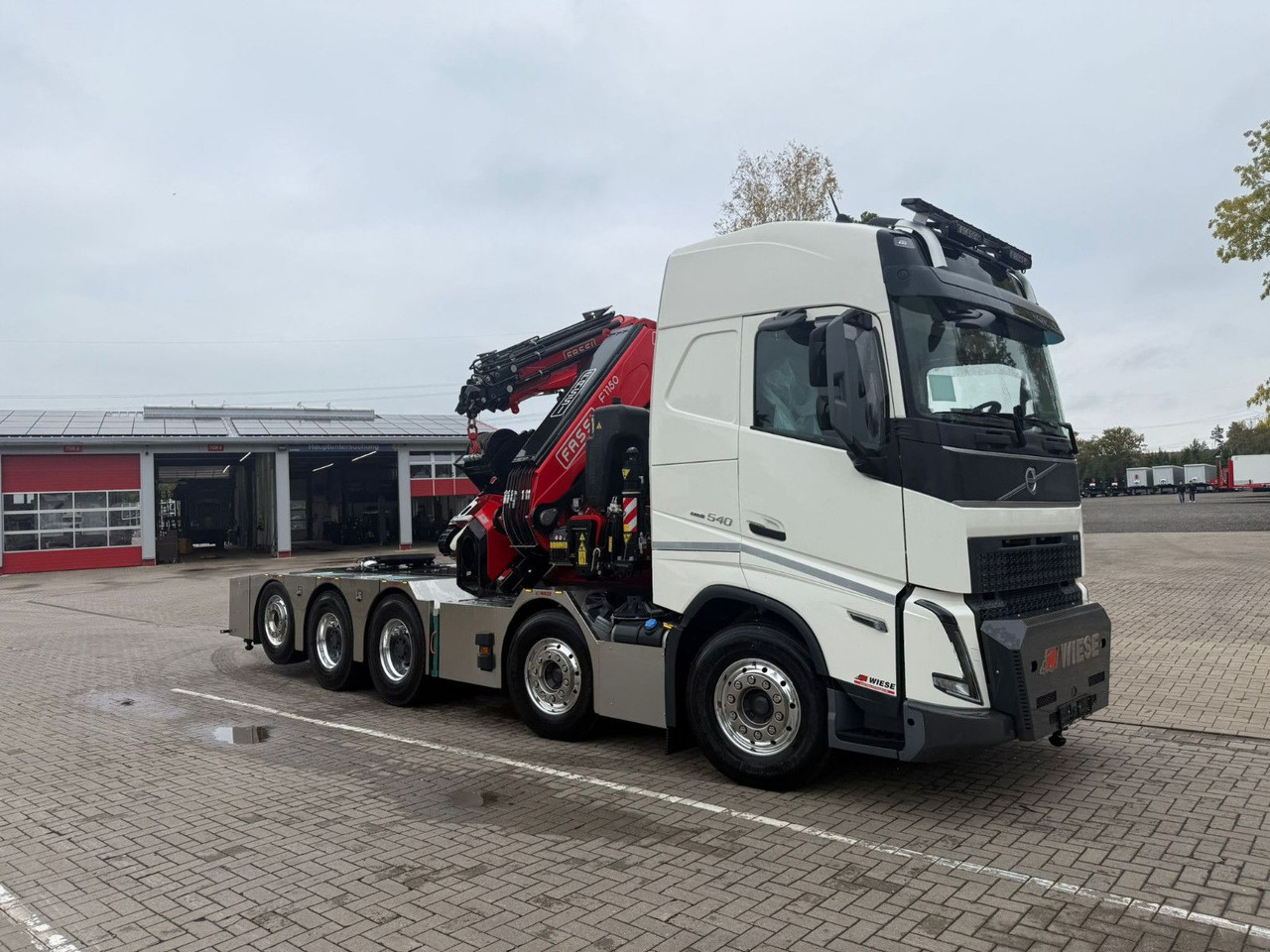 Volvo FH540 10x4 mit F1150 Ladekran, Sattelzugmaschine - Truk flatbed, Truk derek: gambar 1 Volvo FH540 10x4 mit F1150 Ladekran, Sattelzugmaschine - Truk flatbed, Truk derek: gambar 1