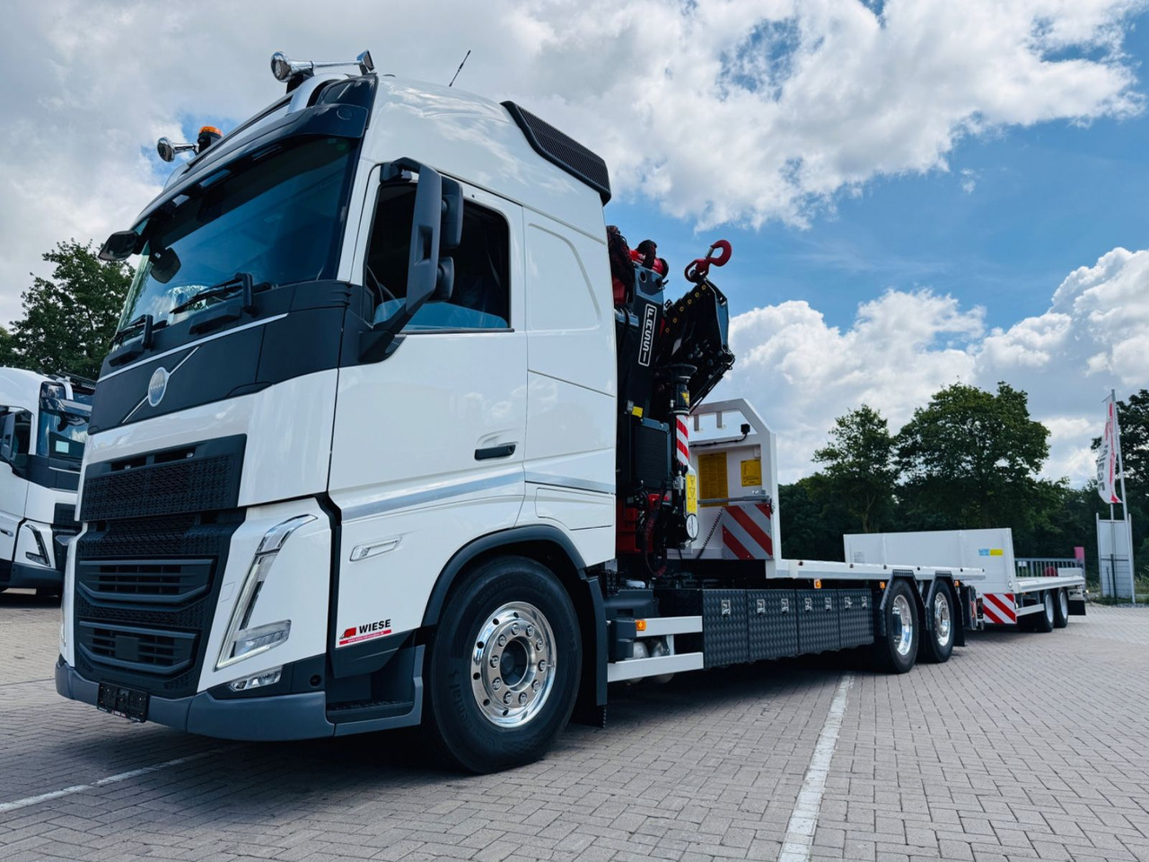 Volvo FH540 6x2 Containerpritsche mit F545RA.2.26 - Truk flatbed, Truk derek: gambar 1 Volvo FH540 6x2 Containerpritsche mit F545RA.2.26 - Truk flatbed, Truk derek: gambar 1