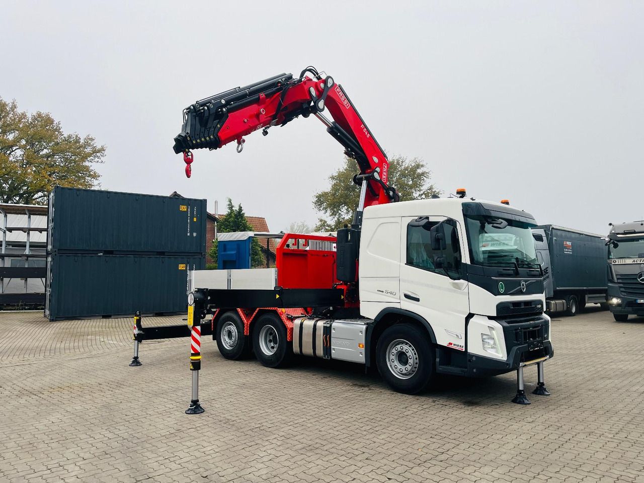 Volvo FMX 540 6x2 mit F545RA.2.28 - Truk flatbed, Truk derek: gambar 1 Volvo FMX 540 6x2 mit F545RA.2.28 - Truk flatbed, Truk derek: gambar 1