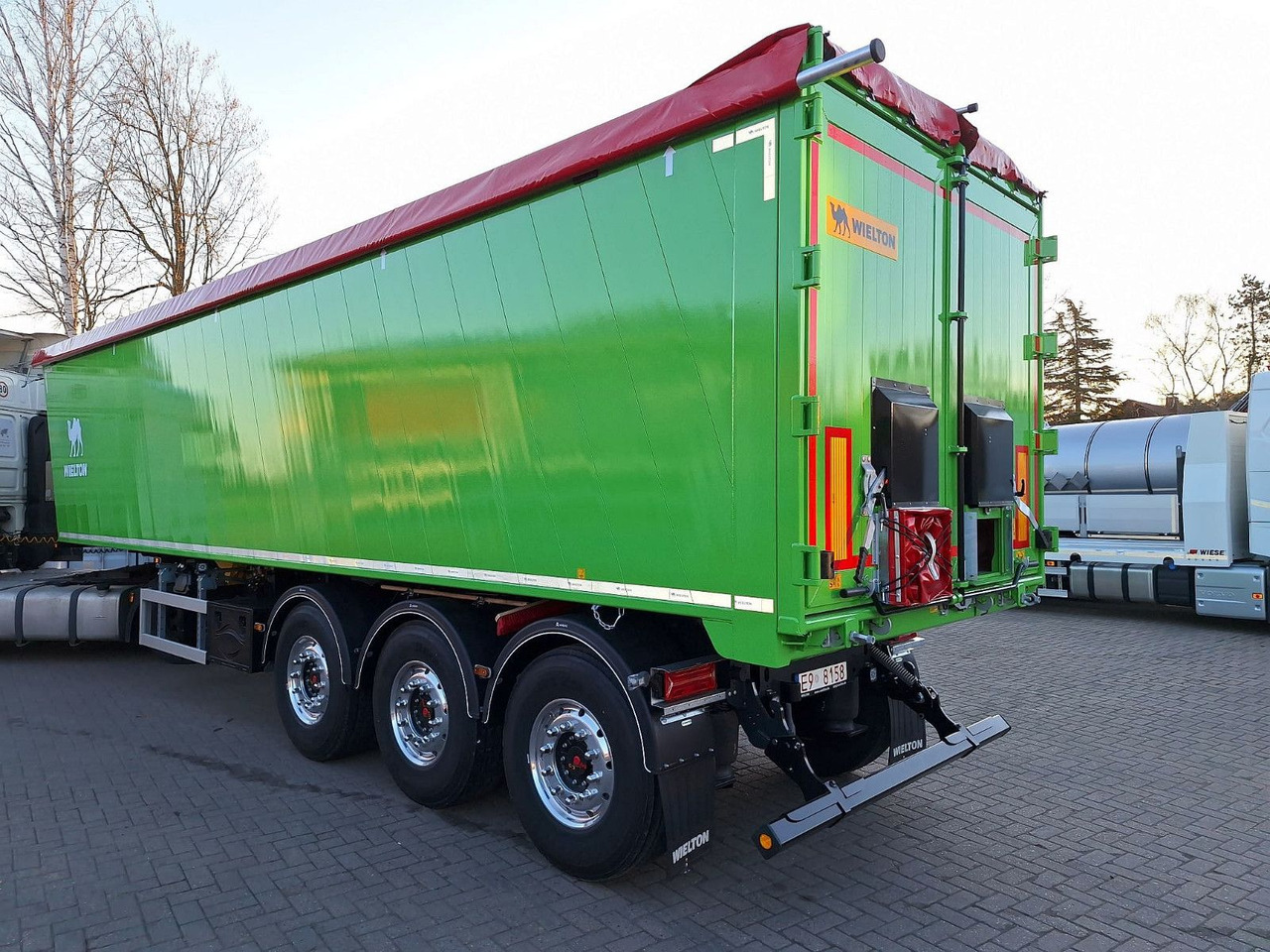 Wielton BULKMASTER 50m³ SOFORT VERFÜGBAR - Semi-trailer jungkit: gambar 3 Wielton BULKMASTER 50m³ SOFORT VERFÜGBAR - Semi-trailer jungkit: gambar 3