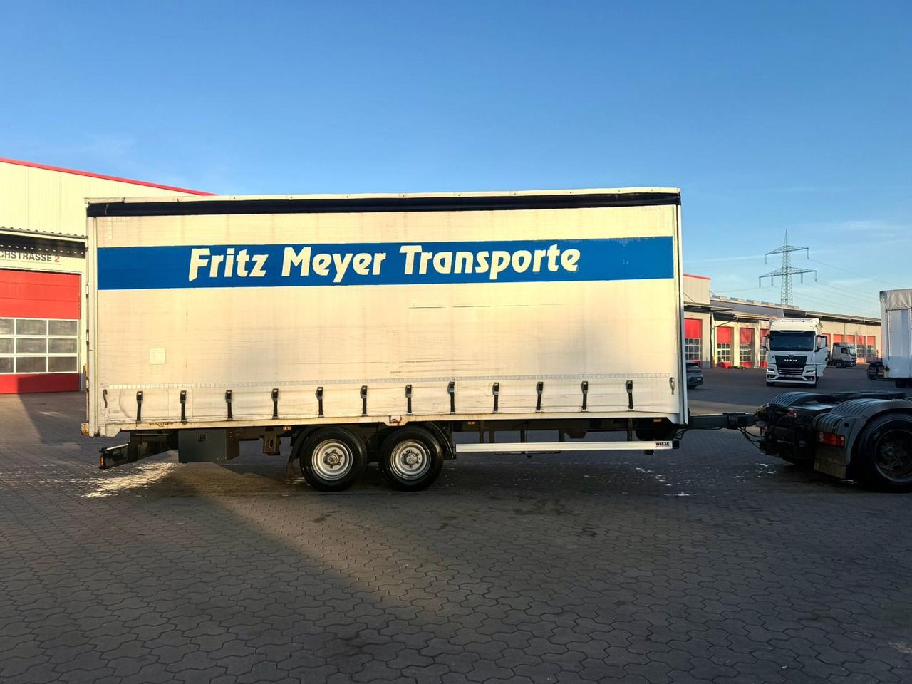 Wiese 2-Achs Tandem Planen Anhänger - Trailer dengan terpal samping: gambar 5 Wiese 2-Achs Tandem Planen Anhänger - Trailer dengan terpal samping: gambar 5