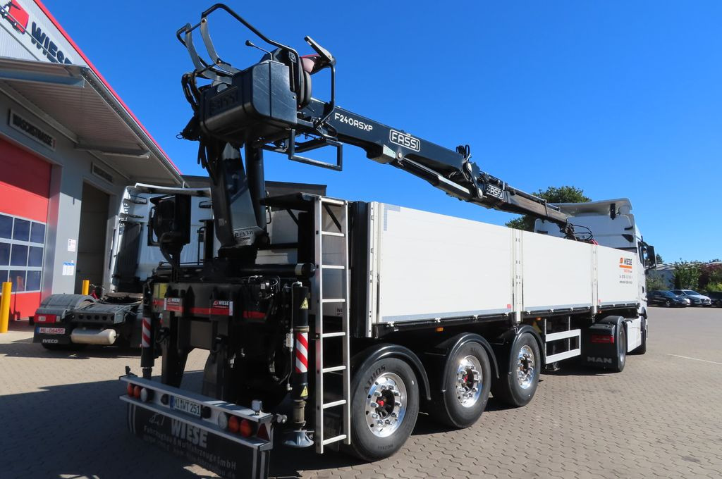 Wiese Baustoffauflieger - Heckkran - Semi-trailer flatbed: gambar 3 Wiese Baustoffauflieger - Heckkran - Semi-trailer flatbed: gambar 3