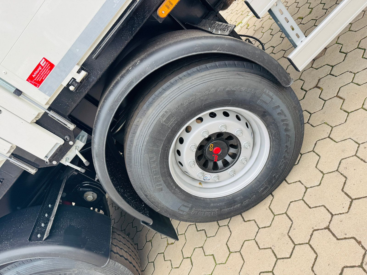 Wiese Baustoffauflieger - Heckkran Kran Fassi - Semi-trailer flatbed: gambar 4 Wiese Baustoffauflieger - Heckkran Kran Fassi - Semi-trailer flatbed: gambar 4