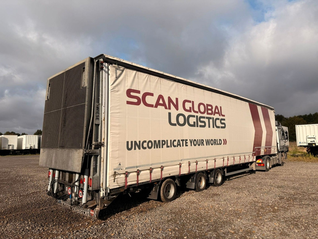 Wiese Gabelstaplertransporter Rampe Mega Lowline - Semi-trailer low bed: gambar 3 Wiese Gabelstaplertransporter Rampe Mega Lowline - Semi-trailer low bed: gambar 3