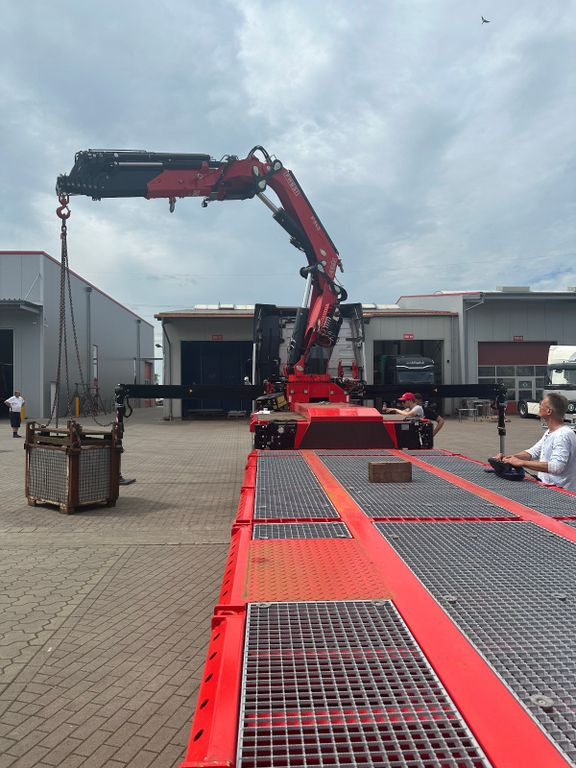 Wiese Stufensattel Tieflader mit Kran Fassi F545 Wiese Stufensattel Tieflader mit Kran Fassi F545 - Semi-trailer low bed: gambar 4 Wiese Stufensattel Tieflader mit Kran Fassi F545 Wiese Stufensattel Tieflader mit Kran Fassi F545 - Semi-trailer low bed: gambar 4