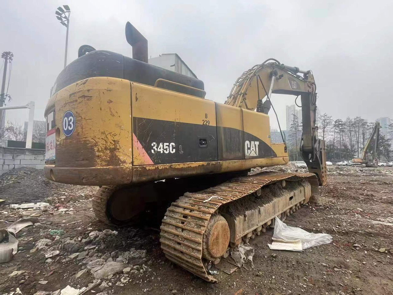 CATERPILLAR CAT-345C - Ekskavator perayap: gambar 3 CATERPILLAR CAT-345C - Ekskavator perayap: gambar 3