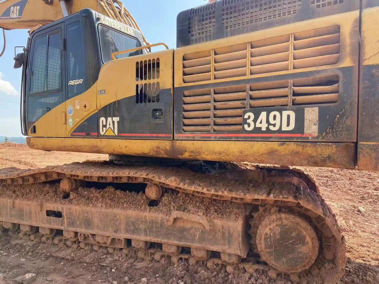 CATERPILLAR CAT-345C - Ekskavator perayap: gambar 1 CATERPILLAR CAT-345C - Ekskavator perayap: gambar 1