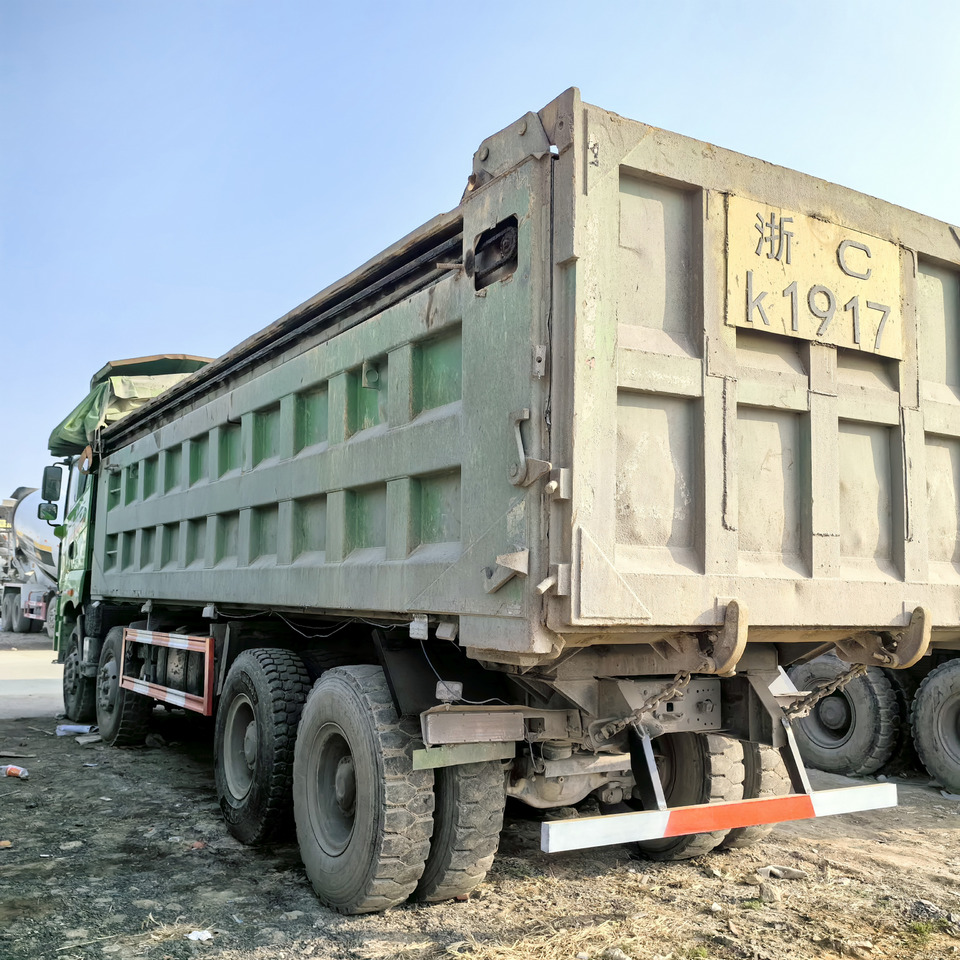 FAW China 8x4 430hp-Green - Truk jungkit: gambar 3 FAW China 8x4 430hp-Green - Truk jungkit: gambar 3