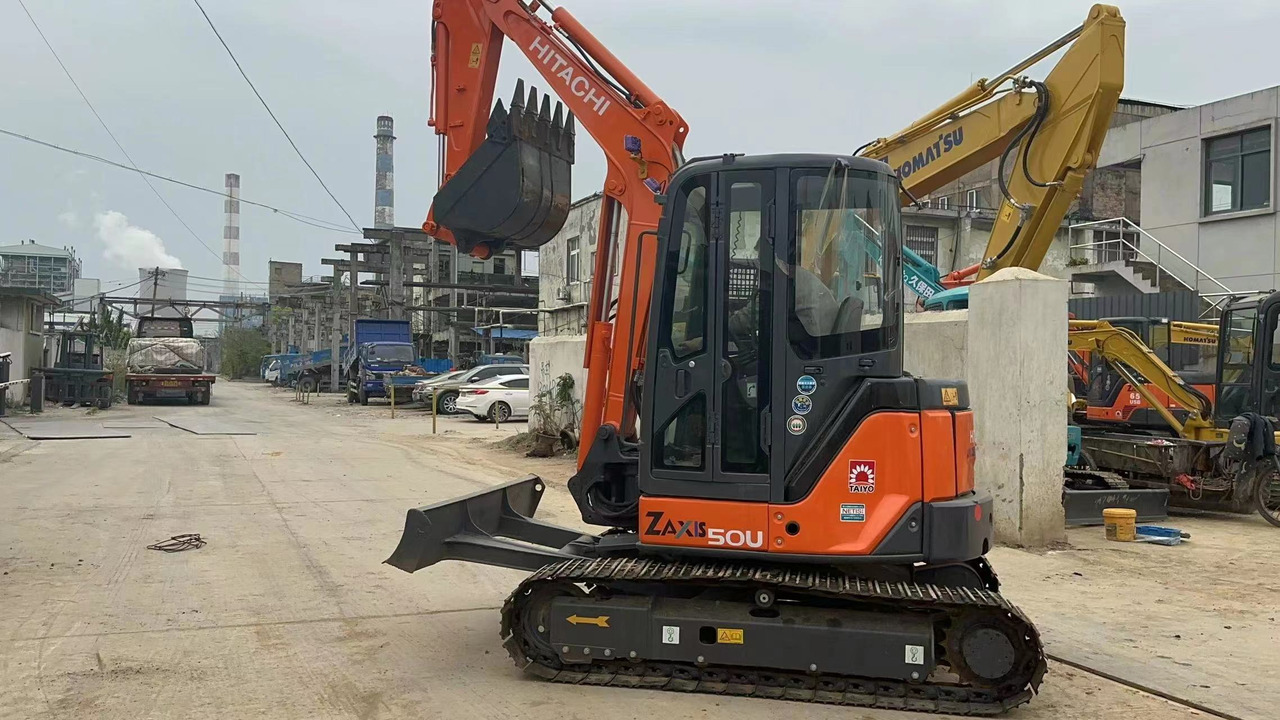 HITACHI ZX50U-2 - Ekskavator mini: gambar 2 HITACHI ZX50U-2 - Ekskavator mini: gambar 2