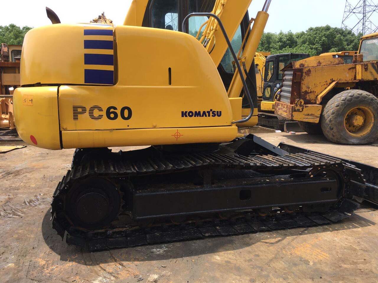 KOMATSU PC60-7 - Ekskavator mini: gambar 4 KOMATSU PC60-7 - Ekskavator mini: gambar 4