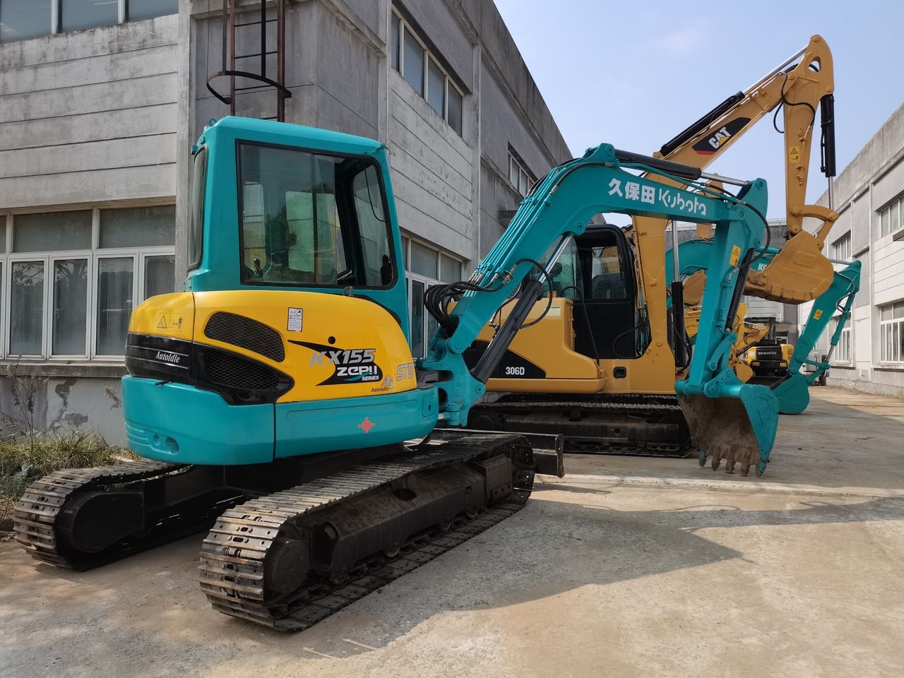 KUBOTA KX155-mini excavator - Ekskavator mini: gambar 4 KUBOTA KX155-mini excavator - Ekskavator mini: gambar 4