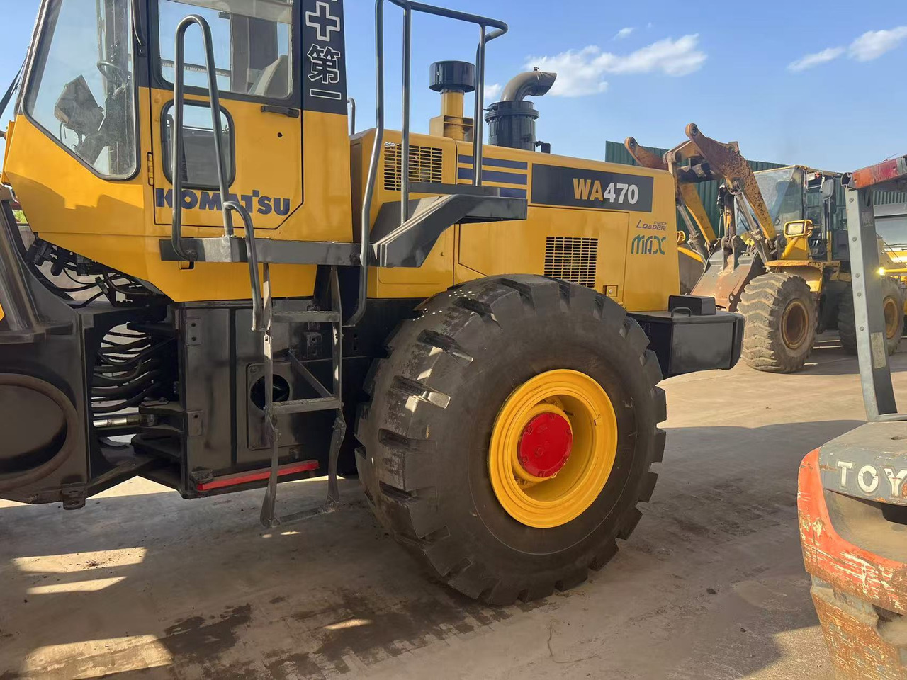 Komatsu WA470-3 - Wheel loader: gambar 5 Komatsu WA470-3 - Wheel loader: gambar 5