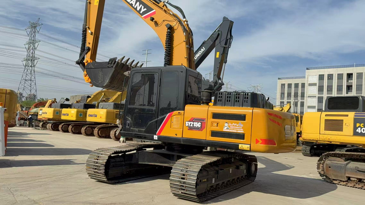SANY SY215C - Ekskavator perayap: gambar 1 SANY SY215C - Ekskavator perayap: gambar 1