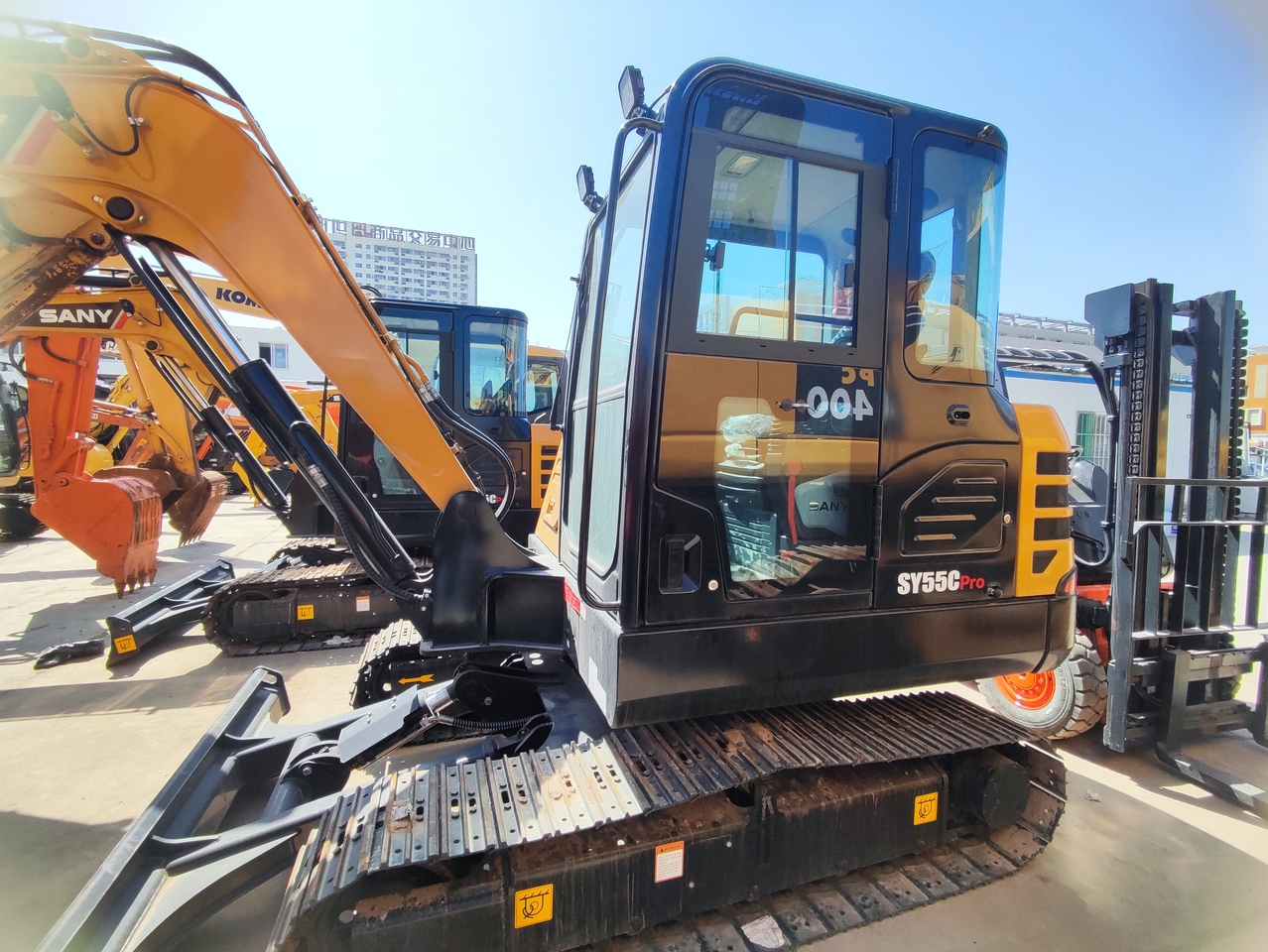 SANY SY55C - Ekskavator mini: gambar 3 SANY SY55C - Ekskavator mini: gambar 3