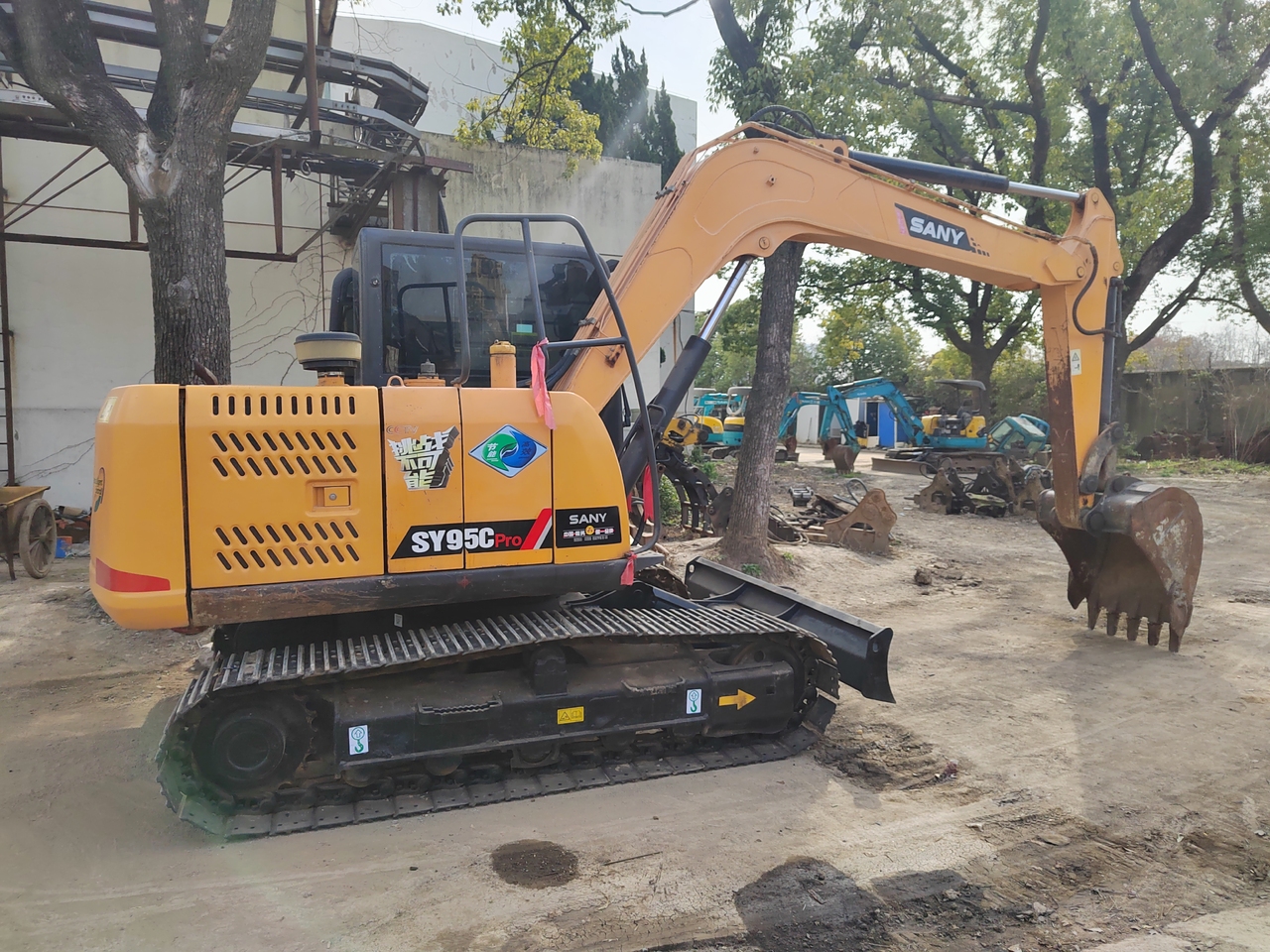 SANY SY95C-crawler excavator - Ekskavator perayap: gambar 1 SANY SY95C-crawler excavator - Ekskavator perayap: gambar 1