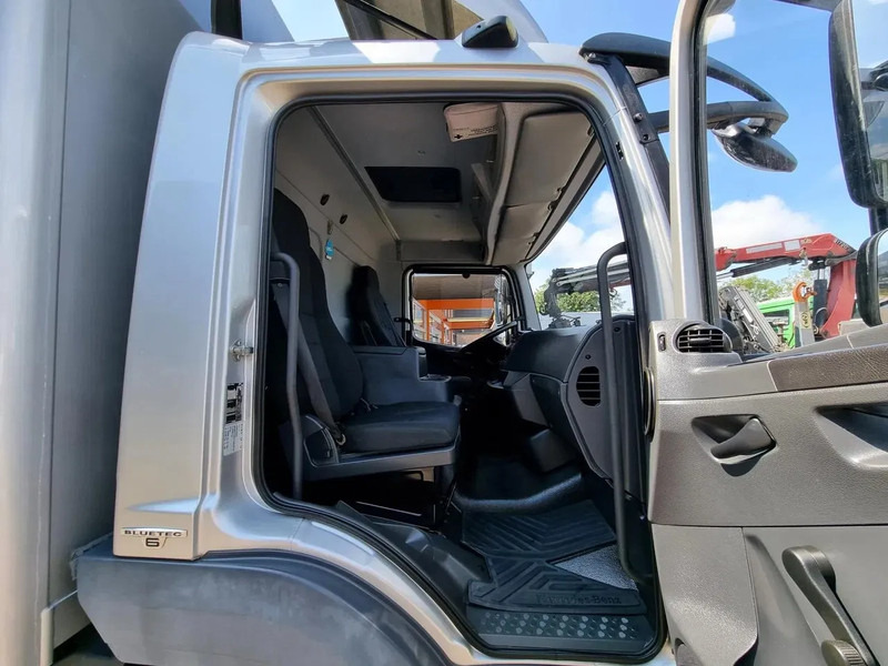 Truk box Mercedes-Benz Atego 1218 Koffer/ Ladebordwand/ Airco/ Grau Metallic: gambar 9