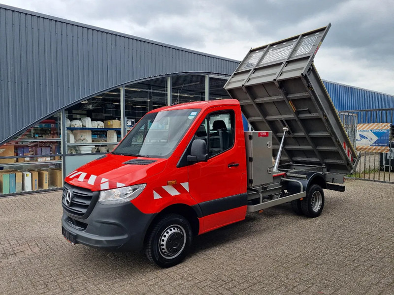 Van jungkit Mercedes-Benz Sprinter 514 CDI Kipper Euro 6 GVW 3500 KG Full steel 3: gambar 12
