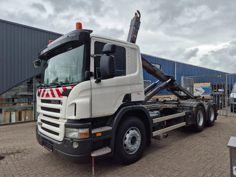 Scania P360 6X2 Containersysteem/ 21T Multilift/ Adjustable Hook - Hook lift: gambar 5 Scania P360 6X2 Containersysteem/ 21T Multilift/ Adjustable Hook - Hook lift: gambar 5