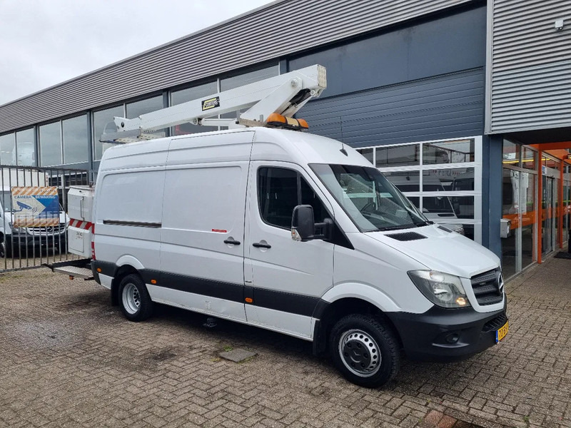 Mercedes-Benz Sprinter 516 CDI 14 M Custers Hoogwerker Hubarbeitsbuhne Euro 6 - Van pengiriman: gambar 1 Mercedes-Benz Sprinter 516 CDI 14 M Custers Hoogwerker Hubarbeitsbuhne Euro 6 - Van pengiriman: gambar 1