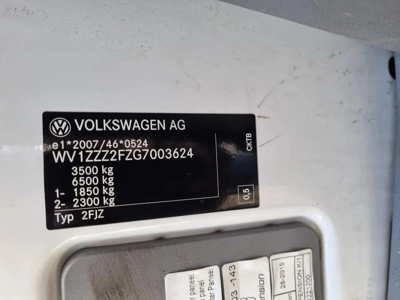 Van flatbed Volkswagen Crafter 2.0 TDI 46 Pick up / Maxilift Kraan 1800 KG / Euro 5M 5: gambar 9