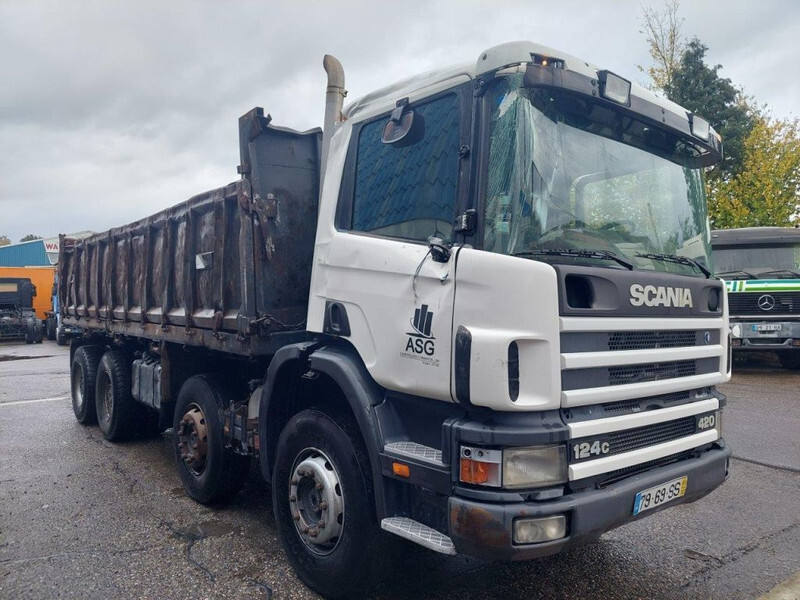 Scania P124-420 8x4 Kipper Steel - Truk jungkit: gambar 2 Scania P124-420 8x4 Kipper Steel - Truk jungkit: gambar 2