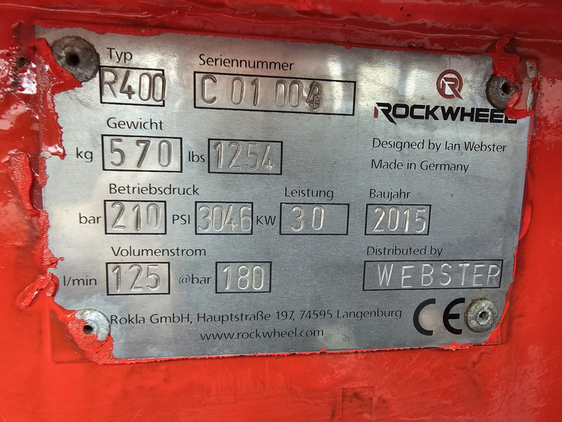 Lampiran untuk Peralatan konstruksi rockwheel r400 cw10 asvaltfrees frais cw 10 demarec rockwheel epirock: gambar 6 Lampiran untuk Peralatan konstruksi rockwheel r400 cw10 asvaltfrees frais cw 10 demarec rockwheel epirock: gambar 6