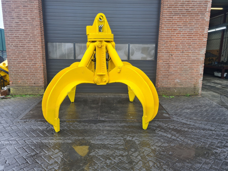 Grapple young lo-200d orange peel grapple 5 tyne grapple scrap grab sennebogen liebherr atlas: gambar 1