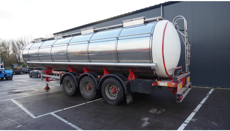 Burg 3 AXLE TANK CHEMIE TRAILER 30.000LTR - Semi-trailer tangki: gambar 4 Burg 3 AXLE TANK CHEMIE TRAILER 30.000LTR - Semi-trailer tangki: gambar 4