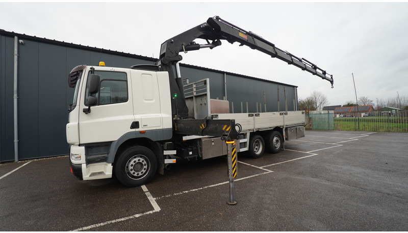 DAF CF 85.360 6x2 OPEN BOX WITH HMF 5300 CRANE - Truk derek: gambar 2 DAF CF 85.360 6x2 OPEN BOX WITH HMF 5300 CRANE - Truk derek: gambar 2