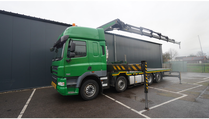 DAF CF 85.410 8X2 OPEN BOX WITH PALFINGER 42502 CRANE - Truk derek: gambar 2 DAF CF 85.410 8X2 OPEN BOX WITH PALFINGER 42502 CRANE - Truk derek: gambar 2