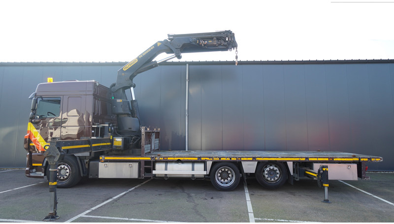 DAF XF 460 6X2 FLATBED TRUCK WITH PALFINGER PK 50002 CRANE - Truk derek: gambar 1 DAF XF 460 6X2 FLATBED TRUCK WITH PALFINGER PK 50002 CRANE - Truk derek: gambar 1
