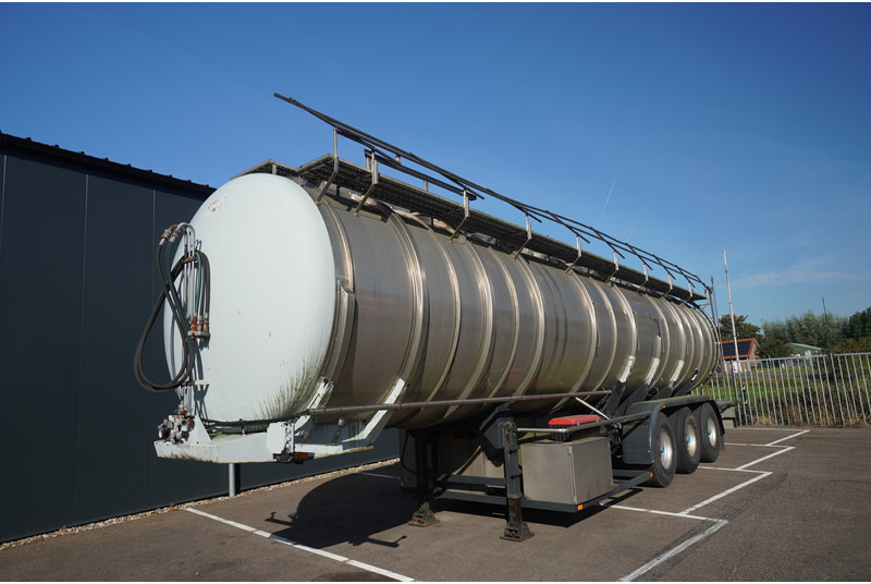 Dijkstra 3 AXLE CHEMIE TANK TRAILER 42 m3 - Semi-trailer tangki: gambar 2 Dijkstra 3 AXLE CHEMIE TANK TRAILER 42 m3 - Semi-trailer tangki: gambar 2