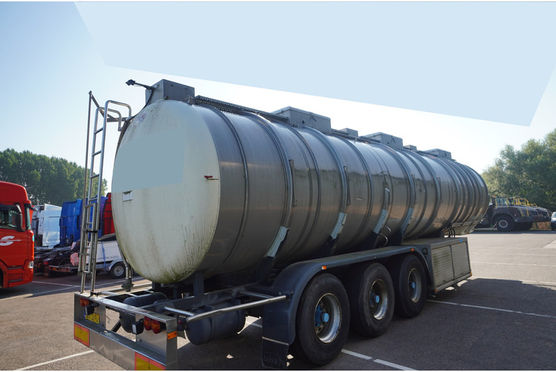 Dijkstra 3 AXLE CHEMIE TANK TRAILER 42 m3 - Semi-trailer tangki: gambar 4 Dijkstra 3 AXLE CHEMIE TANK TRAILER 42 m3 - Semi-trailer tangki: gambar 4