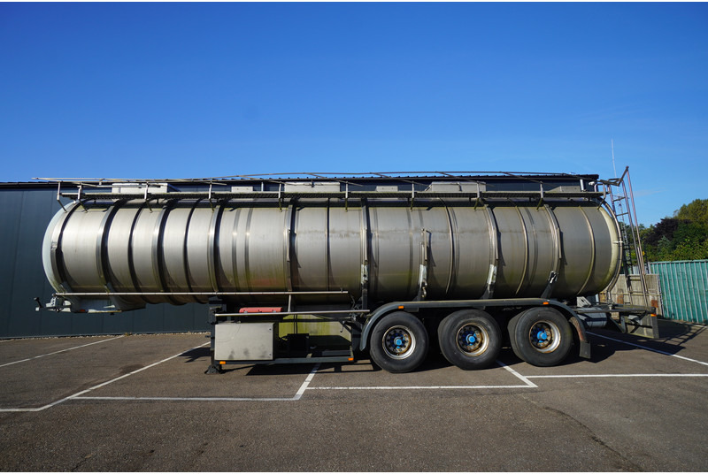 Dijkstra 3 AXLE CHEMIE TANK TRAILER 42 m3 - Semi-trailer tangki: gambar 1 Dijkstra 3 AXLE CHEMIE TANK TRAILER 42 m3 - Semi-trailer tangki: gambar 1