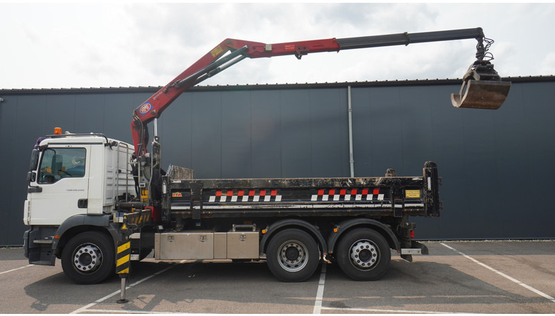 MAN TGM 26.290 TIPPER WITH HMF 1643 Z2 CRANE - Truk derek: gambar 1 MAN TGM 26.290 TIPPER WITH HMF 1643 Z2 CRANE - Truk derek: gambar 1