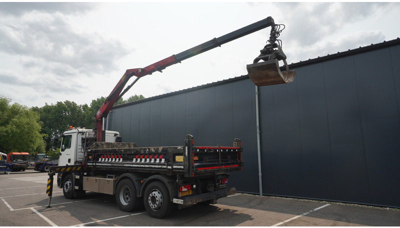 MAN TGM 26.290 TIPPER WITH HMF 1643 Z2 CRANE - Truk derek: gambar 3 MAN TGM 26.290 TIPPER WITH HMF 1643 Z2 CRANE - Truk derek: gambar 3