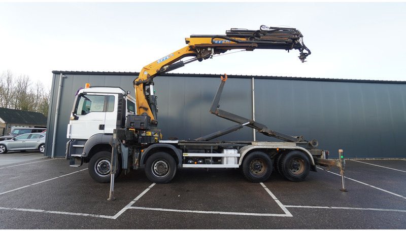 MAN TGS 35.400 8X4 HOOKARM SYSTEM WITH EFFER 305/11/6S - Truk derek: gambar 1 MAN TGS 35.400 8X4 HOOKARM SYSTEM WITH EFFER 305/11/6S - Truk derek: gambar 1