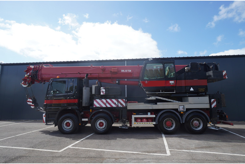Mercedes-Benz ACTROS 4141 / FAUN HK60 MOBILE CRANE WITH JIB - Truk derek: gambar 1 Mercedes-Benz ACTROS 4141 / FAUN HK60 MOBILE CRANE WITH JIB - Truk derek: gambar 1