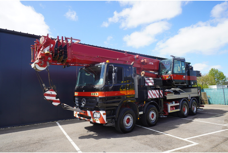 Mercedes-Benz ACTROS 4141 / FAUN HK60 MOBILE CRANE WITH JIB - Truk derek: gambar 3 Mercedes-Benz ACTROS 4141 / FAUN HK60 MOBILE CRANE WITH JIB - Truk derek: gambar 3