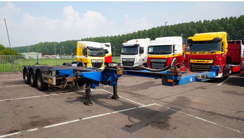 Pacton 3 axle container chassis extendable trailer - Semi-trailer pengangkut mobil: gambar 3 Pacton 3 axle container chassis extendable trailer - Semi-trailer pengangkut mobil: gambar 3