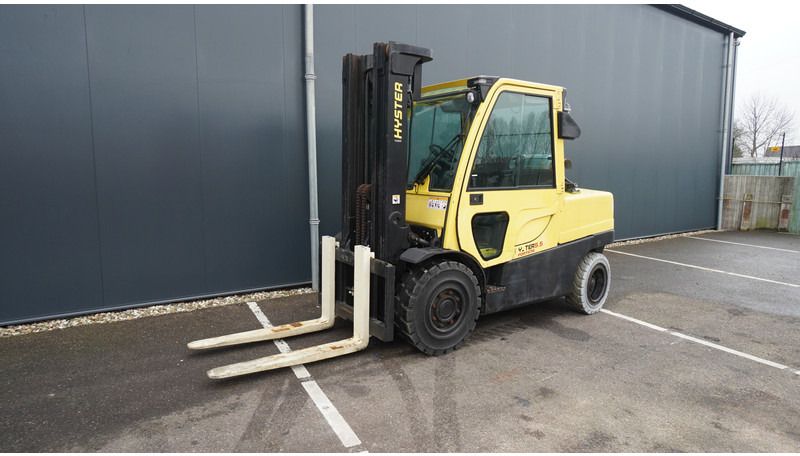 Hyster H5.5FT forklift triplex - Peralatan konstruksi: gambar 5 Hyster H5.5FT forklift triplex - Peralatan konstruksi: gambar 5