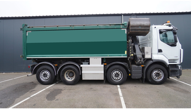 Renault PREMIUM 380 DXI 8X2/6 2 SIDE TIPPER WITH PLFINGER Q 170 Z CRANE.278.200KM - Truk derek: gambar 5 Renault PREMIUM 380 DXI 8X2/6 2 SIDE TIPPER WITH PLFINGER Q 170 Z CRANE.278.200KM - Truk derek: gambar 5