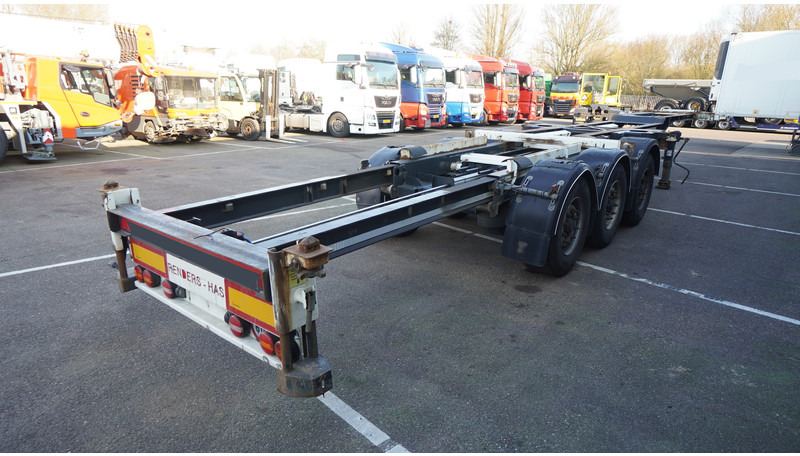 Renders 3 AXLE EXTENDABLE CONTAINER TRANSPORT TRAILER - Semi-trailer pengangkut mobil: gambar 5 Renders 3 AXLE EXTENDABLE CONTAINER TRANSPORT TRAILER - Semi-trailer pengangkut mobil: gambar 5