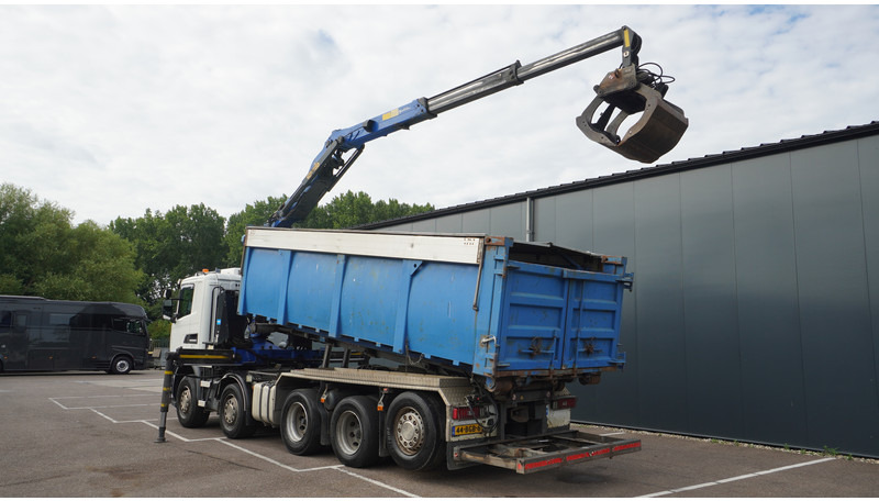 Scania G 490 10X4 CABLE SYSTEM TRUCK WITH PALFINGER Q180Z95TR CRANE - Truk derek: gambar 3 Scania G 490 10X4 CABLE SYSTEM TRUCK WITH PALFINGER Q180Z95TR CRANE - Truk derek: gambar 3