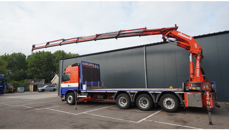 Volvo FM 450 8X4 FLATBED WITH GORMACH 3400E6 CRANE - Truk derek: gambar 3 Volvo FM 450 8X4 FLATBED WITH GORMACH 3400E6 CRANE - Truk derek: gambar 3