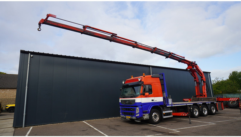 Volvo FM 450 8X4 FLATBED WITH GORMACH 3400E6 CRANE - Truk derek: gambar 2 Volvo FM 450 8X4 FLATBED WITH GORMACH 3400E6 CRANE - Truk derek: gambar 2