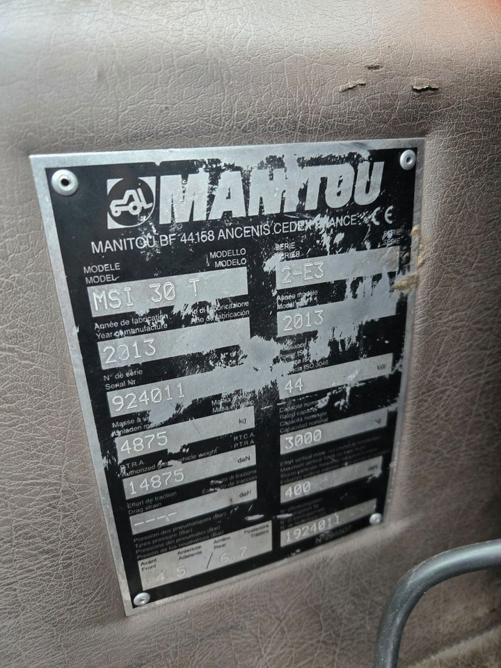 Manitou MSI30T - Forklift diesel: gambar 2 Manitou MSI30T - Forklift diesel: gambar 2